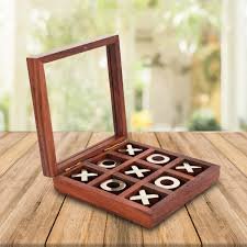 Wooden Tic Tac Toe